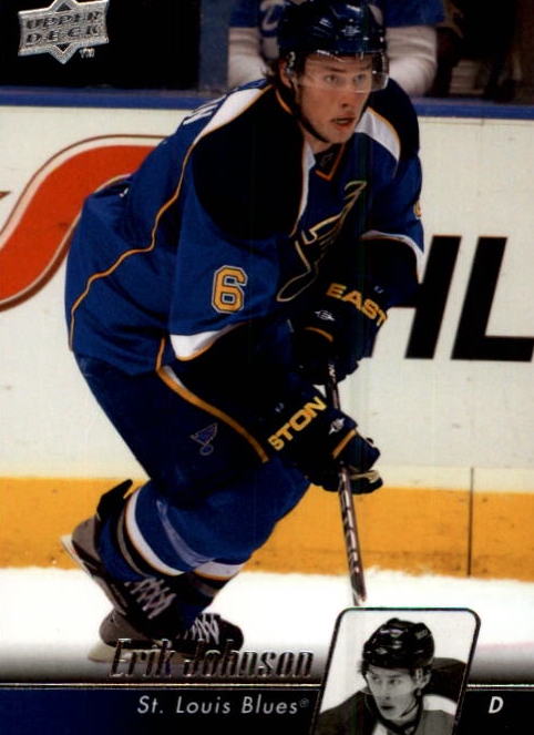 NHL 2010-11 Upper Deck - No 31 - Erik Johnson