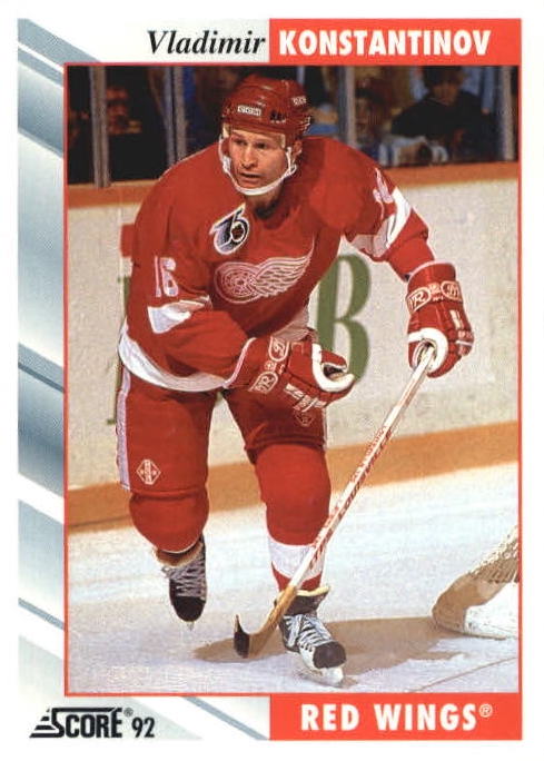 NHL 1992 / 93 Score - No 31 - Vladimir Konstantinov