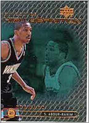 NBA 1999/00 Upper Deck High Definition - No HD 4 - Shareef Abdur-Rahim