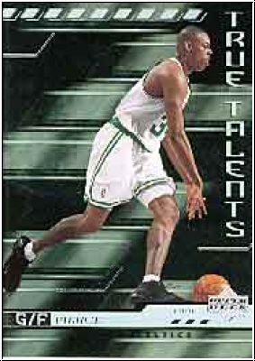 NBA 2000 / 01 Upper Deck True Talents - No TT5 - Paul Pierce