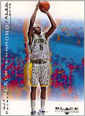 NBA 2000 / 01 Black Diamond - No 32 - Jalen Rose