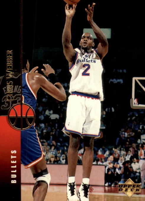 NBA 1994-95 Upper Deck - No 322 - Chris Webber