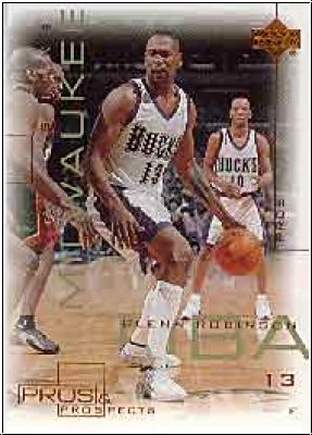 NBA 2000/01 Upper Deck Pros &amp; Prospects - No. 45 - Robinson