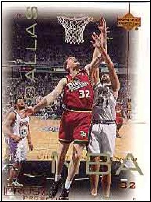 NBA 2000/01 Upper Deck Pros &amp; Prospects - No 22 - Laettner