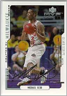 NBA 2000 / 01 Upper Deck MVP Silver Script - No 218 - Redd