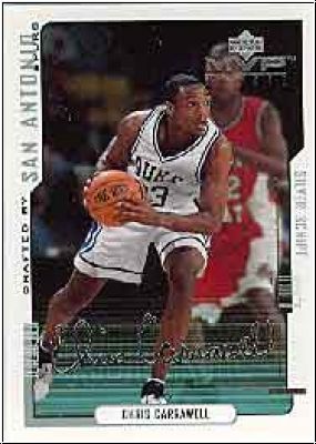 NBA 2000/01 Upper Deck MVP Silver Script - No 209 - Carrawell