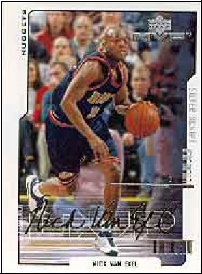 NBA 2000/01 Upper Deck MVP Silver Script - No 43 - van Exel