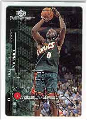 NBA 1999/00 Upper Deck MVP Silver Script - No 154 - Polynice