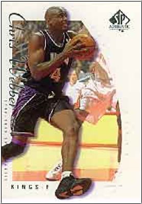 NBA 1999 / 00 SP Authentic - No 71 - Chris Webber