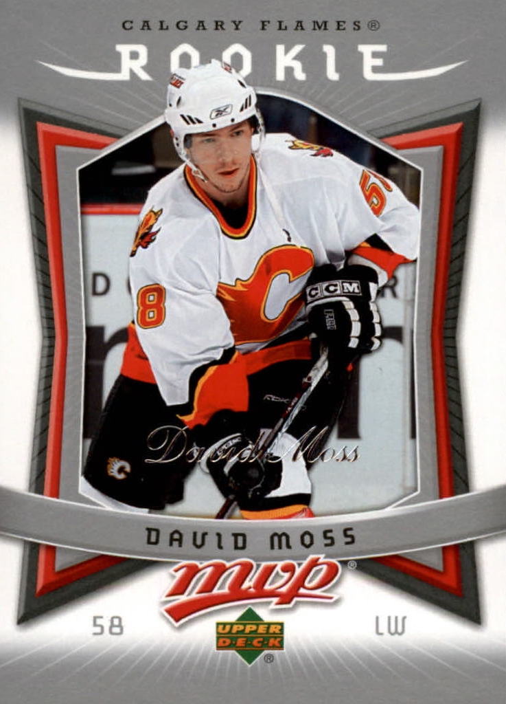 NHL 2007-08 Upper Deck MVP - No 323 - David Moss