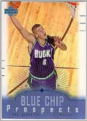 NBA 2000 / 01 UD Reserve - No 99 - Joel Przybilla