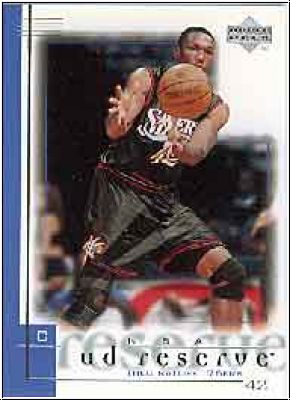 NBA 2000/01 UD Reserve - No 62 - Theo Ratliff