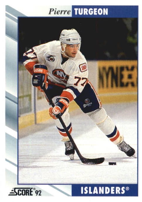 NHL 1992 / 93 Score - No 325 - Pierre Turgeon