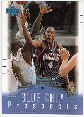 NBA 2000 / 01 UD Reserve - No 92 - Stromile Swift