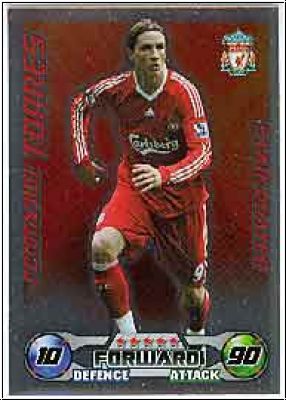 Fussball 2009 Topps Match Attax Premier League - F. Torres