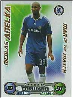 Soccer 2009 Topps Match Attax Premier League - Nicolas Anelka