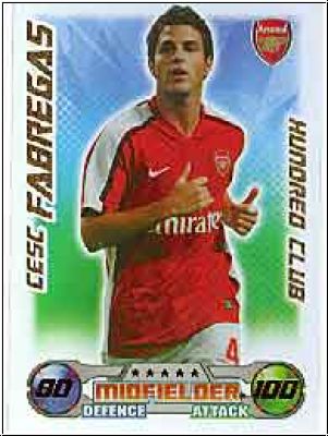 Soccer 2009 Topps Match Attax Premier League - C. Fabregas