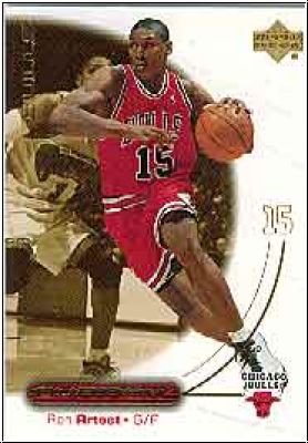 NBA 2000/01 Upper Deck Ovation - No 8 - Ron Artest