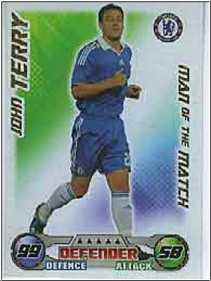 Soccer 2009 Topps Match Attax Premier League - John Terry