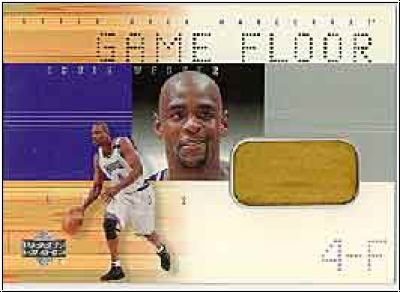 NBA 2000 / 01 Upper Deck Hardcourt Game Floor - No CW-F - Chris Webber