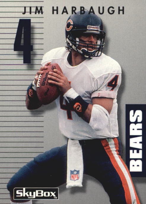 NFL 1992 SkyBox Prime Time - No 325 - Jim Harbaugh