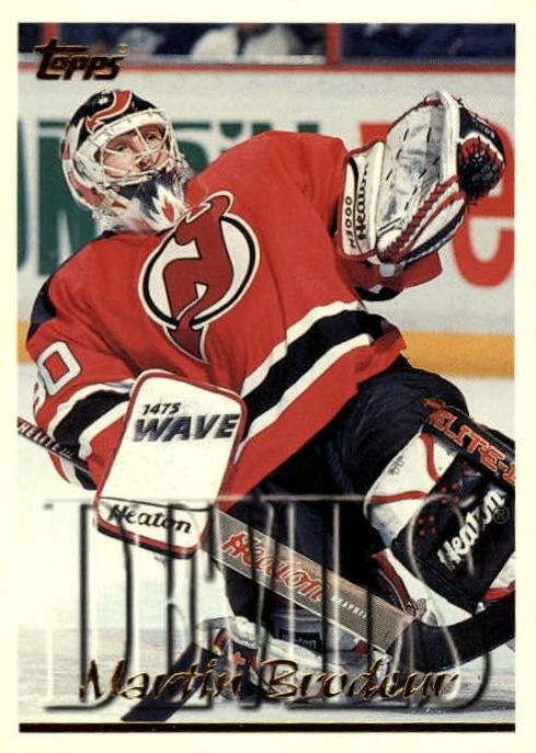 NHL 1995 / 96 Topps - No 325 - Martin Brodeur
