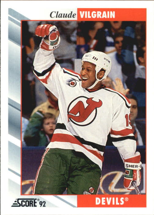 NHL 1992 / 93 Score - No 326 - Claude Vilgrain