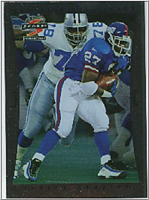 NFL 1997 Score Showcase - No 186 - Rodney Hampton