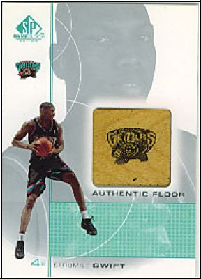 NBA 2000-01 SP Game Floor Authentic Floor - No SS - Stromile Swift