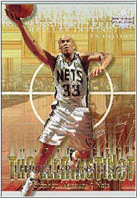 NBA 2000/01 Upper Deck Hardcourt Thriller Instinct - No TI4 - Stephon Marbury