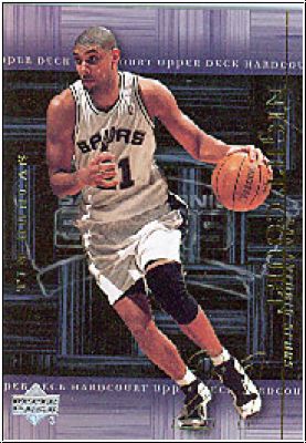 NBA 2000/01 Upper Deck Hardcourt Night Court - No NC2 - Tim Duncan