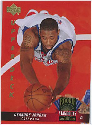 NBA 2008-09 Upper Deck Lineage Rookie Standouts - No RS-42 - Deandre Jordan