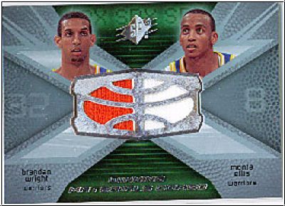 NBA 2008 / 09 SPx Winning Materials Combos - No WMC-EW