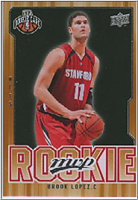 NBA 2008-09 Upper Deck MVP - No 210 - Brook Lopez