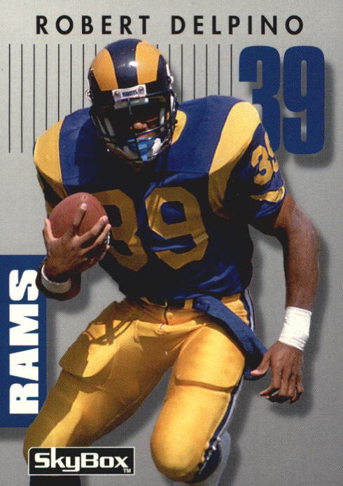 NFL 1992 SkyBox Prime Time - No 327 - Robert Delpino