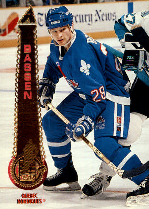 NHL 1994 / 95 Pinnacle - No 327 - Bob Bassen