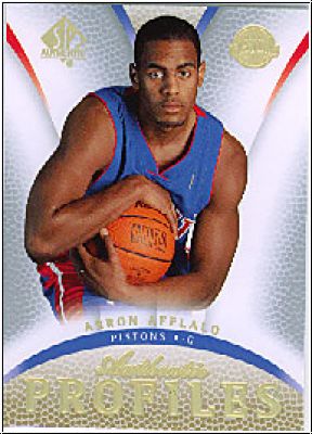 NBA 2007/08 SP Authentic Profiles - No AP-4 - Arron Afflalo