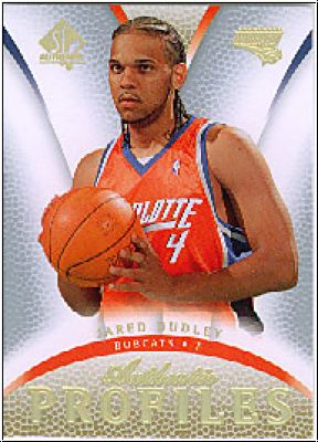 NBA 2007 / 08 SP Authentic Profiles - No AP-7 - Jared Dudley