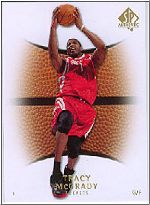 NBA 2007/08 SP Authentic - No 85 - Tracy McGrady