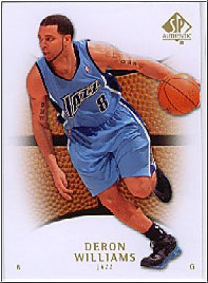 NBA 2007/08 SP Authentic - No 82 - Deron Williams