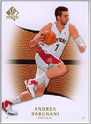 NBA 2007/08 SP Authentic - No 69 - Andrea Bargnani