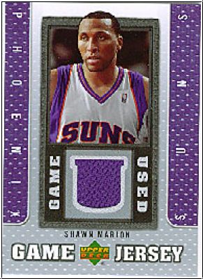 NBA 2007 / 08 Upper Deck UD Game Jersey - No GJ-SH