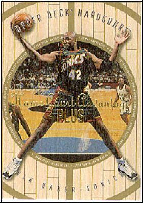 NBA 1998 Upper Deck Hardcourt Home Court Advantage Plus - No 55 - Vin Baker