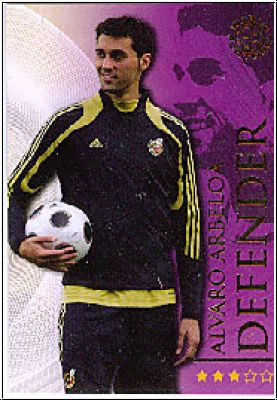 Soccer 2009 futera World Football - No 066 - Alvaro Arbeloa