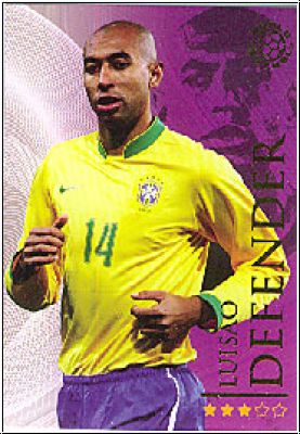 Soccer 2009 futera World Football - No 123 - Luisao