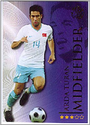 Soccer 2009 futera World Football - No 278 - Arda Turan