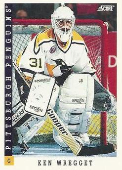 NHL 1993 / 94 Score Canadian - No 329 - Ken Wregget