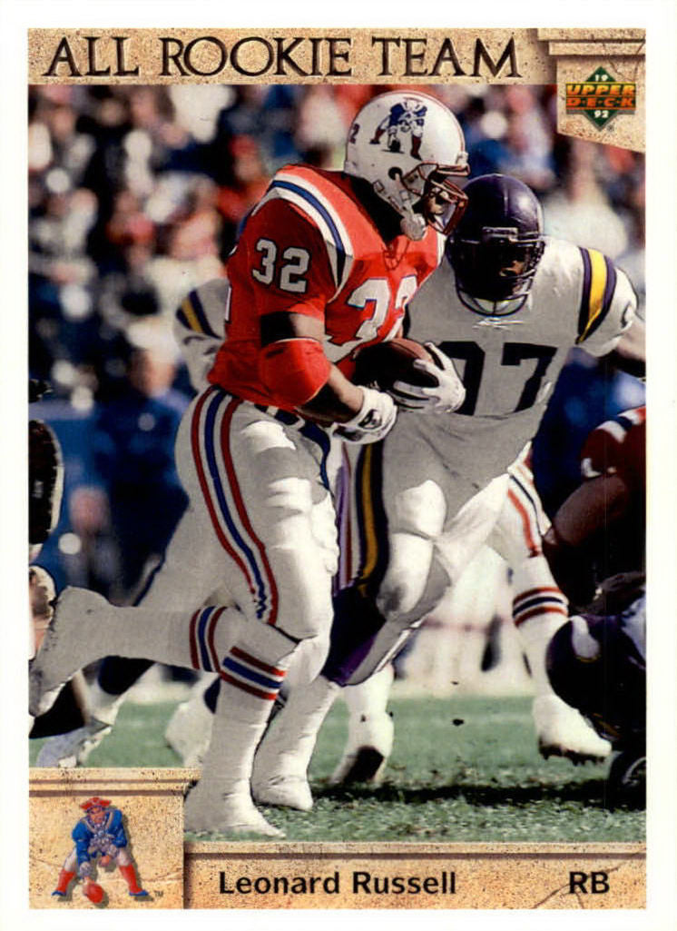 NFL 1992 Upper Deck - No 32 - Leonard Russell
