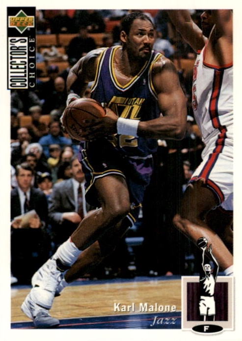 NBA 1994-95 Collector's Choice International German - No 32 - Karl Malone