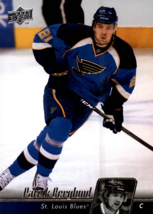 NHL 2010-11 Upper Deck - No 32 - Patrik Berglund